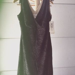 Black cocktail dress